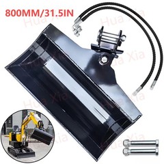 TYPHON 800mm Lengthen Tilting Bucket Attachment for 0.8T-2T Mini excavators.
