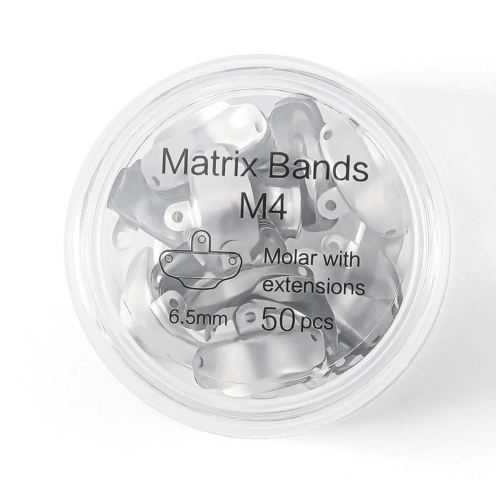 JMU Dental Sectional Contoured Matrix Bands Deciduous/Premolar/ Molar Matrices