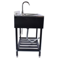 For Indoor and Outdoor Laundry Kitchen Multifunctional 304 Stainless Steel Sink