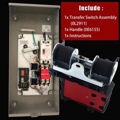 200A Automatic Transfer Switch for 200 Amp Generators, 250V Assembly