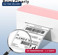 Phomemo Genuine 4X6 Thermal Shipping Label 100 Labels per Stack – 4×6 FanFold Th