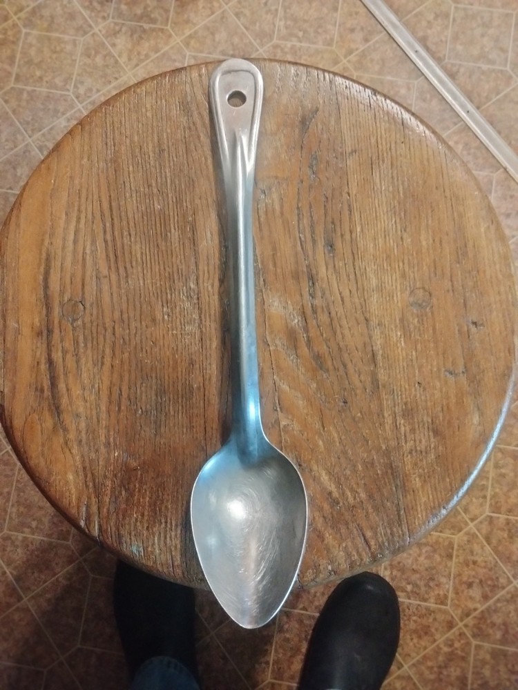 Carlton Enduro Stainless Steel 13” Cooking Serving Spoon Heavy Duty Commercial
