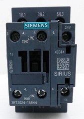 Siemens SIRIUS 3RT2024-1BB44 E:04 power contactor without auxiliary switch -used-