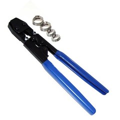 PEX CINCH CRIMPING TOOL + 30 1/2″ and 3/4″ SS CLAMPS