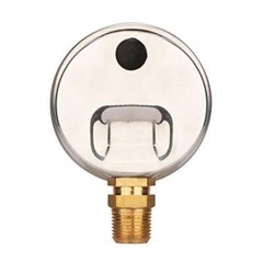 1.5″ Dial Size, Liquid Filled Fuel Pressure Gauge, 0-100Psi, +/-3-2-3%, 1/8″NPT