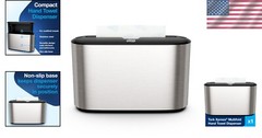 Sleek Compact Design Stainless Steel Towel Dispenser for Modern Washrooms