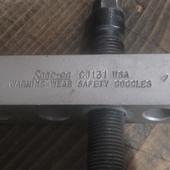 Snap-on Puller Block CJ131 Tightening Screw CJ131-6 Specialty Auto Mechanic Tool