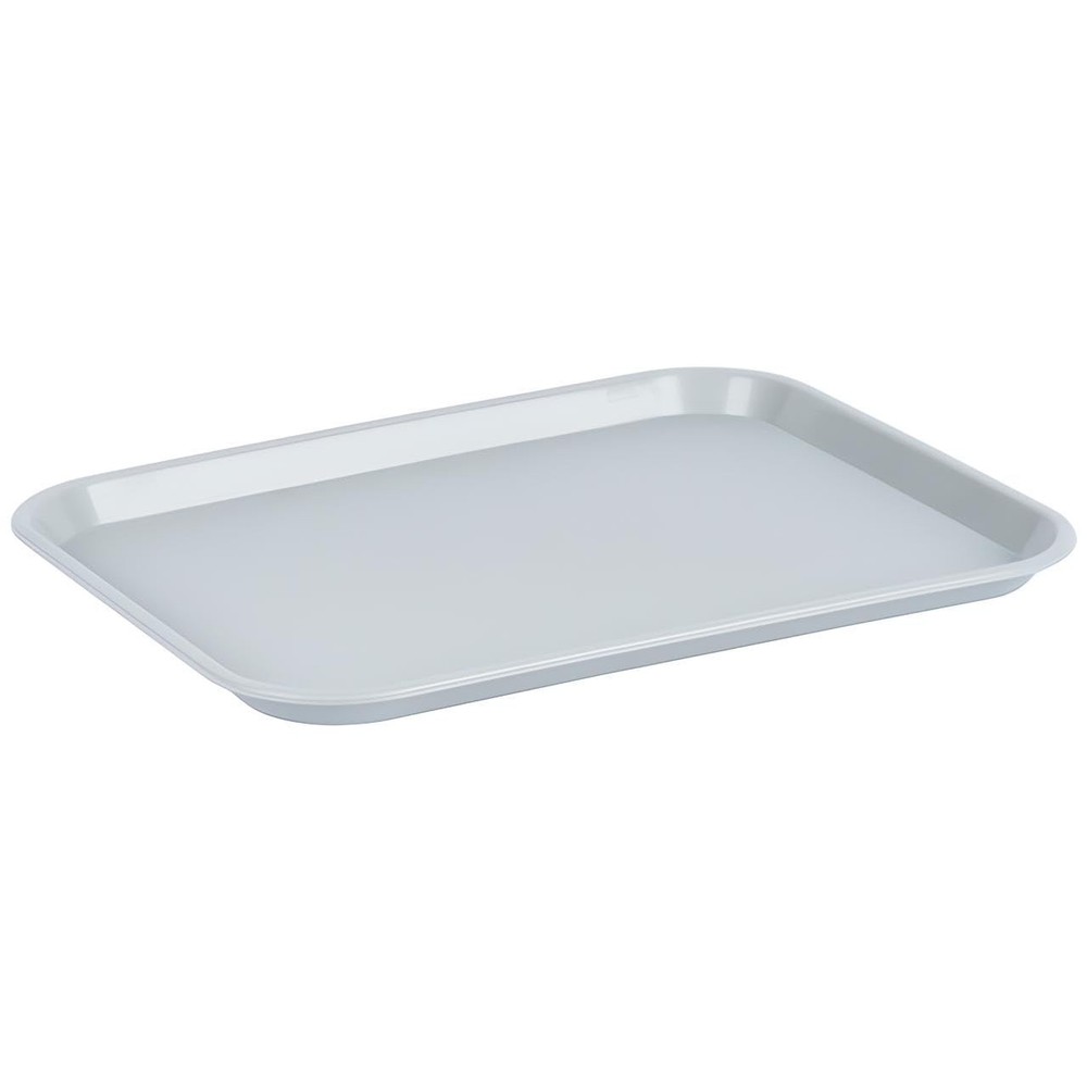 OCS Parts 14″ x 18″ Gray Food Tray | Plastic Cafeteria Tray