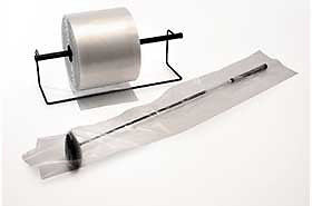 4″ X 2000′, 3-Mil, Clear Poly Tubing, 1 Roll – Laddawn 2025