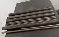 4130 AQ Steel Round Bar Stock 15 Pcs – CNC Lathe Machinable – 11.25 lbs