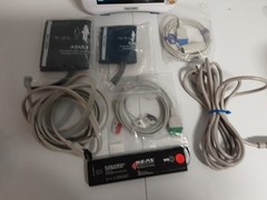 GE Dash 3000 Nellcor sp02 and soft 7.2 with 2 IBP , 90 DAYS FREE RETURN
