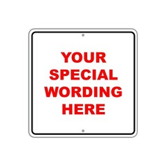 Personalized Your Own Choice Words Or Image Custom Designs Aluminum Metal Sign