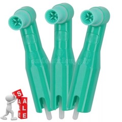 US Dental 1:1 LED Fiber Optic Internal Water Spray Contra Angle Handpiece SANDEN