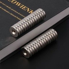 LOT 25MM Ring Round Disc Strong Neodymium Magnets Rare Earth WITH Hole Magnet
