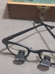 VTG Telescope Design Surgical Vision / Dental Loupes 48 / 24 mm metal Frame