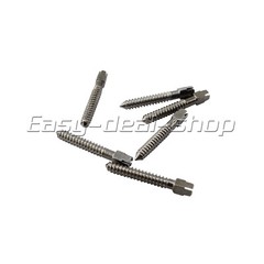 Dental Screw Post Endo Refill Stainless Steel/ Titanium /24K Gold Plated Conical