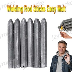 6PACK Low Temperature Universal Melt Welding Rods Lighter Rods for All Metal HOT