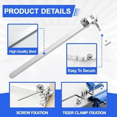 Manual Rebar Bender Mini Tubing Wire Bender Steel Construction Hand Rod Forming