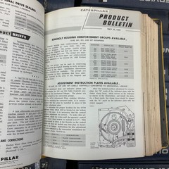 CAT Caterpillar SERVICE GRAM INFORMATION LETTERS, TEPS, ENGINE REFERENCE MANUAL