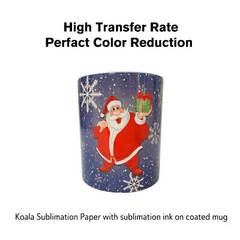 Koala Sublimation Paper 8.5×11 115g for Inkjet Heat Transfer Mugs Tumblers