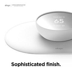 Google Nest Wall Plate Cover for Google Nest Thermostat 2020 – elago® [White]