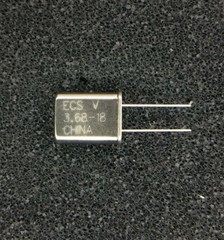 ECS-36-18-1 ECS CRYSTAL 3.6864MHZ 18PF T/H 30 PIECES