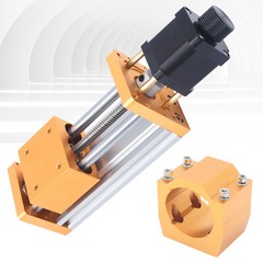 Z Axis Sliding Table Ball Screw Linear Slide Stage For CNC Machine 85mm Stroke