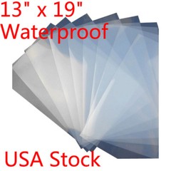 CA PICK UP 100 Sheets 13″ x 19″ Waterproof Inkjet Milky Transparency Film