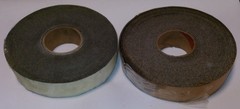 Cork Rubber Gasket Rolls, Water-Resistant, 2 In W, 50 Ft L, 3/8 In Thick, Qty 2