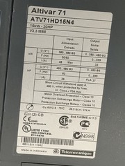 Schneider Electric ATV71HD15N4 Altivar 71 variable speed drive 15kW 380-480V