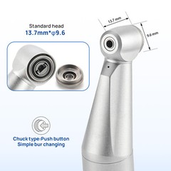 COXO CX235-1B Low Speed Handpiece 1:1 Inner Channel Contra Angle Max40, 000rpm
