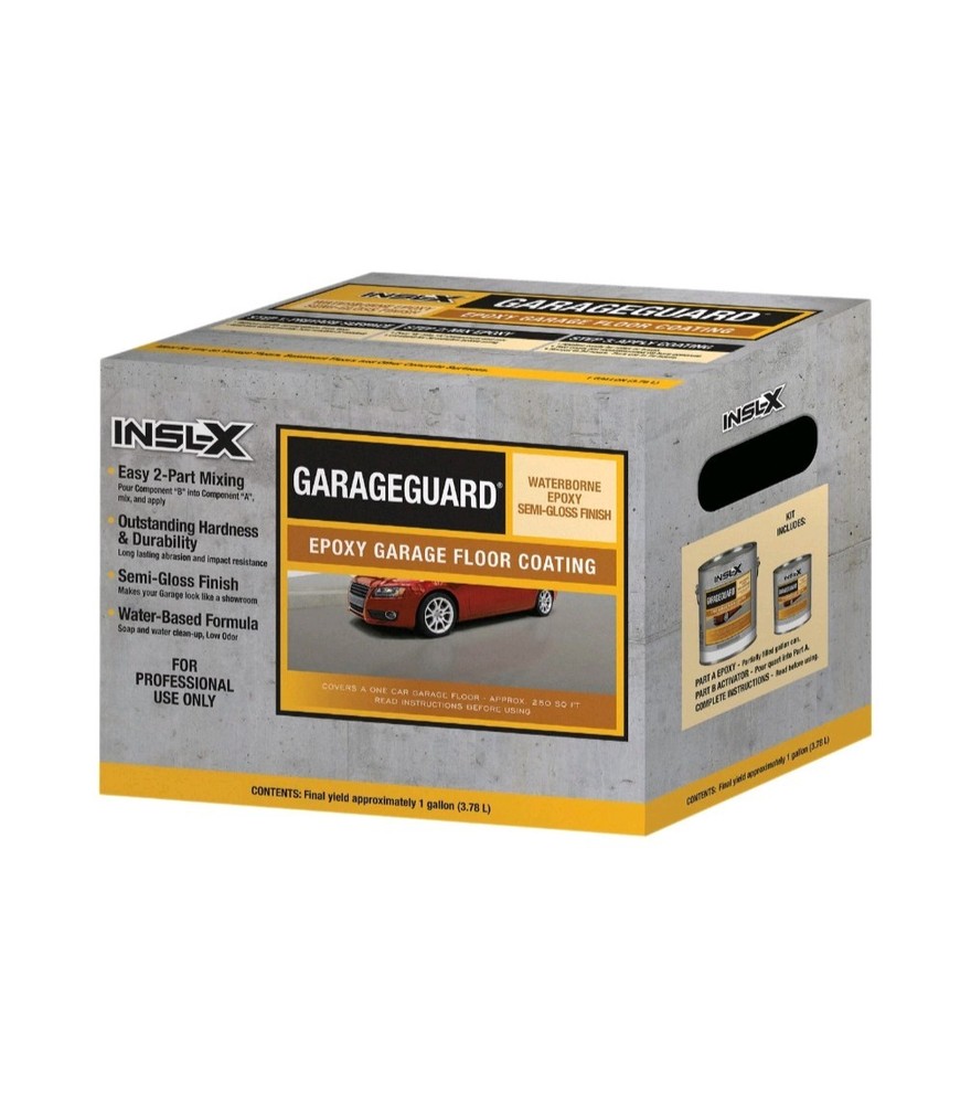 INSL-X GarageGuard EGG190 Epoxy Garage floor coating Neutral base Semi Gloss 1 g