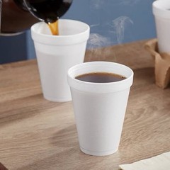 Dart 12j12 Foam Cup 12 Oz Insulated White Disposable Drink Cup 1000/case