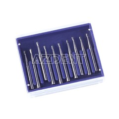 AZDENT Dental Tungsten Carbide Tungsten Steel Burs for High Speed Handpiece
