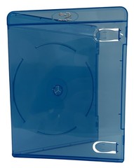 100 PREMIUM SLIM Blu-Ray Single Cases 7MM & 100 OPP Bags