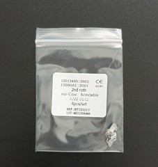 10Sets Dental Orthodontic Buccal Tubes 1st 2nd Molar Roth 022 Bondable Non-Conv