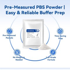 CryoKing Phosphate Buffered Saline 10X, PBS Premixed Powder, 7.4pH