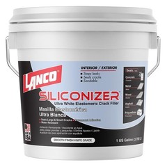 1 Gal. White Crack Leaks Filler Roof Coating Concrete Sealer Drywall Metal New