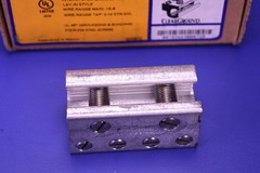 Ilsco GBT-1/0 Ground Tap Main Conductor 1/0 – 8 AWG Tap Conductor 2 – 14 AWG