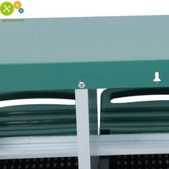 4 Hole Green Chicken Nesting Box Hen Laying Nest Box Coop Rollout Egg Collection