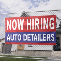 Now Hiring Auto Detailers 13 oz Heavy Duty Vinyl Banner Car Detailer Help Wanted