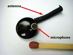 Mini Spy Audio Bug – 300m Wireless UHF Transmitter, Hidden Mic, Made in Israel