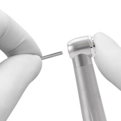 Dental High & Low Speed Handpiece Air Turbine kit Push Button Air Motor 4 Holes