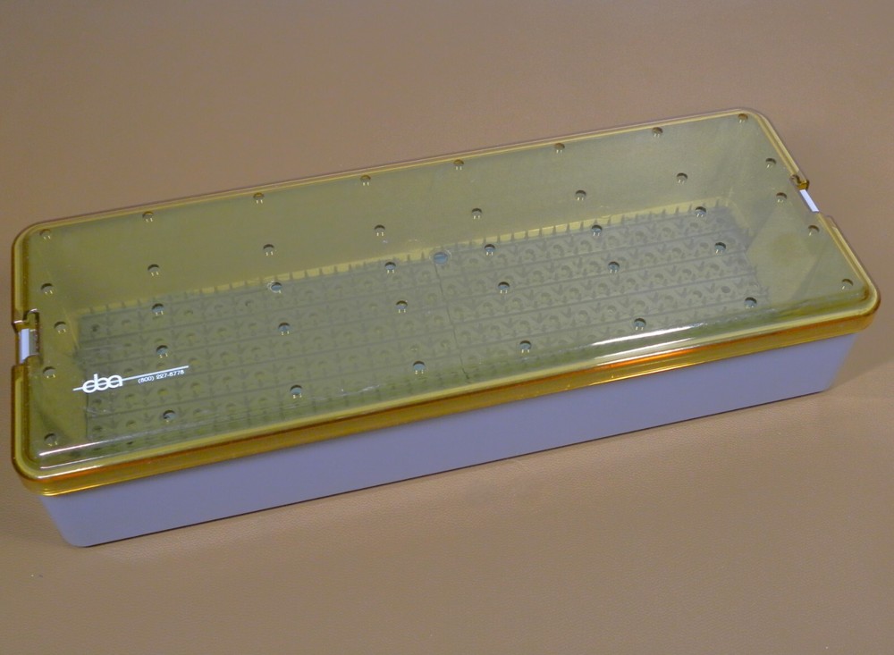 PST Corp 6520A 18″ x 6.5″ x 3″ Scope Instrument Sterilization Tray Case