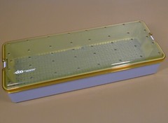 PST Corp 6520A 18″ x 6.5″ x 3″ Scope Instrument Sterilization Tray Case