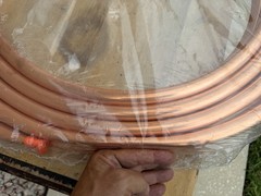 Mueller 50’L x 7/8″OD x 0.045″ Wall 700PSI Copper Refrigeration Tube