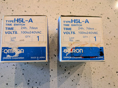 OMRON H5L-A; 24h, 7day Time Switch – Free Shipping