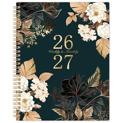 2026-2027 Planner – 9″ x 11″, Weekly & Monthly x black
