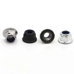 M3-M12 Nylon Insert Lock Nut Stainless Steel Galvanized Nylock Flange Nut