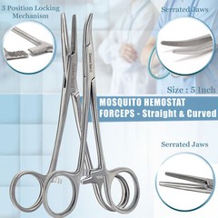 13 Pcs Minor Surgery Suture Kit with instrument Box for Medical & Veterinary Use
